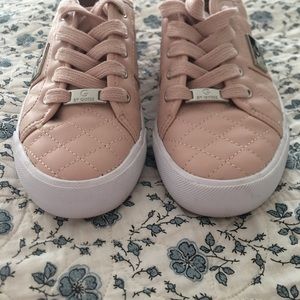 G by Guess Pink Quilted Sneakers
